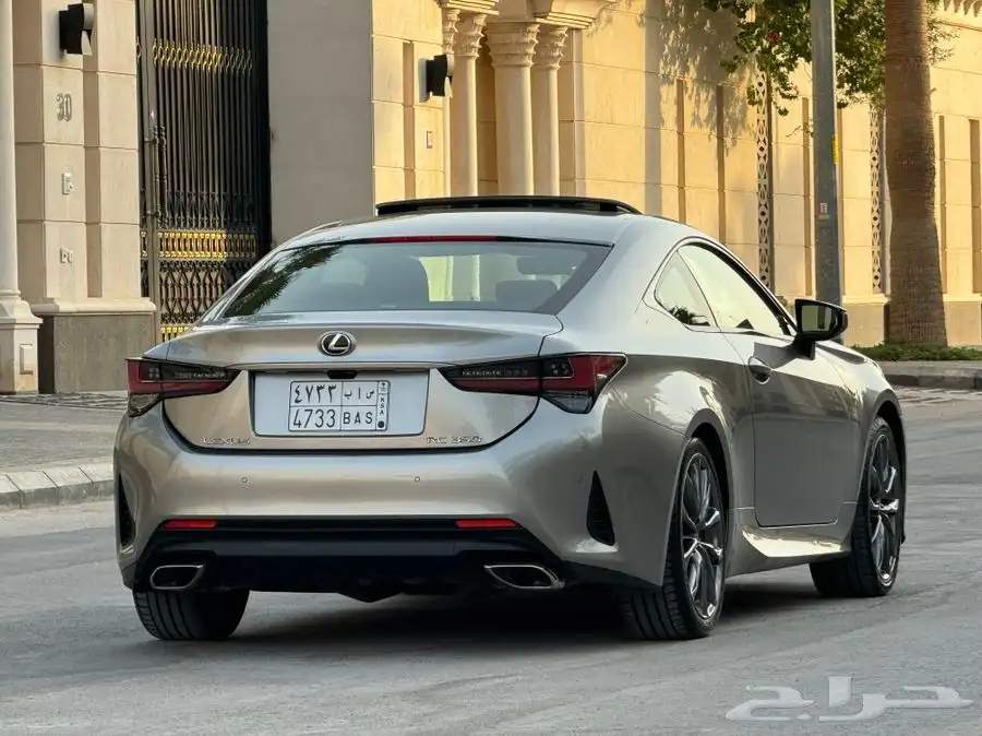 لكزس RC350 F موديل 2020 ممشى 70 الف تشيكات وكاله 16