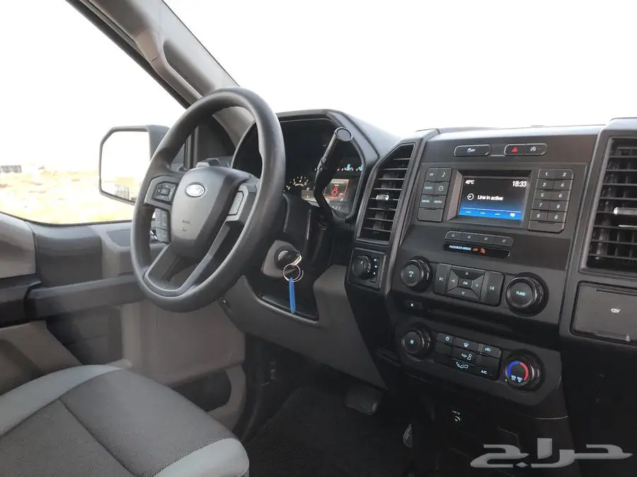 فورد F150 غماره 2018 دبل 6سلندر ممشي قليل مخزنه 33 ألف 19