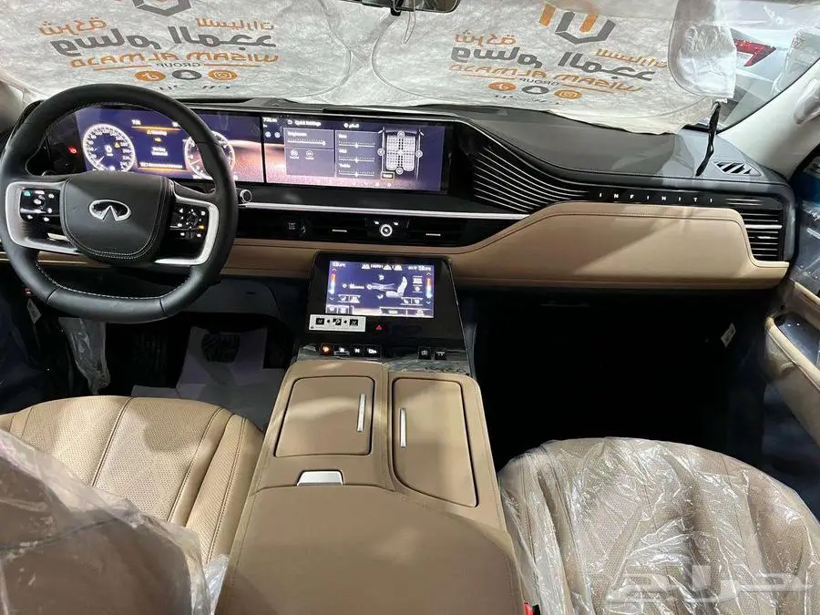 عرض خاص انفنتي SENSORY QX80 تيربو3.5 موديل 2025 بطاقه جمركيه 10