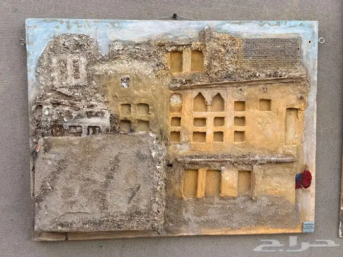 لوحة فنية عمل يدوي 3D 45 في 60 0