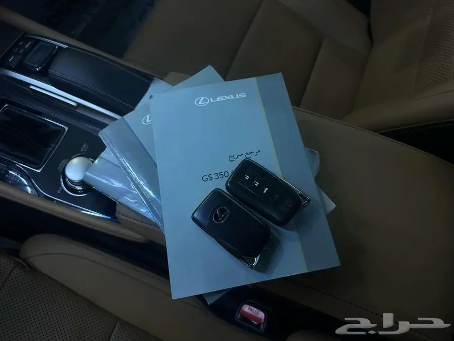 لكزس GS350 اف سبورت 2016 خليجي بحالة الوكالة مالك اول 79