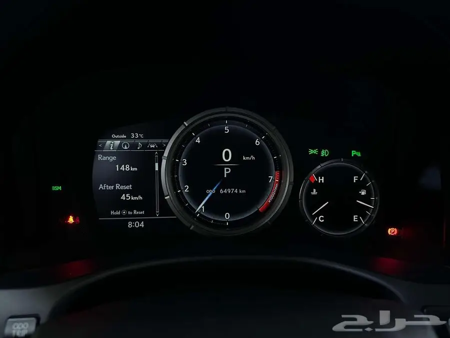 لكزس GS350 اف سبورت 2016 خليجي بحالة الوكالة مالك اول 34