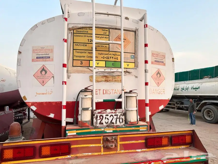 تانك ديزل   بنزين مسجل في أرامكو سعة 32000 4