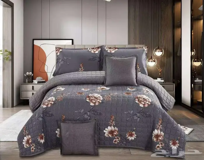 لحاف 6قطع مضغوط مشجر أبو نفرين 12