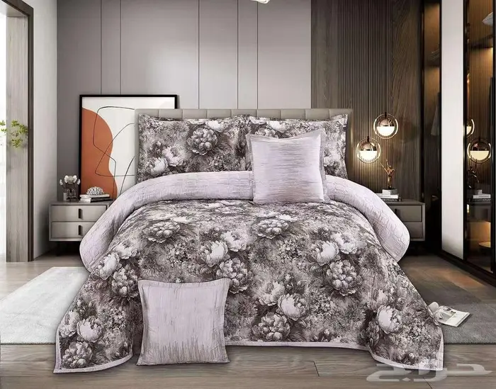 لحاف 6قطع مضغوط مشجر أبو نفرين 9