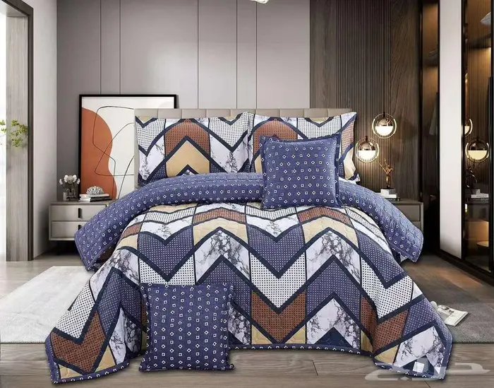 لحاف 6قطع مضغوط مشجر أبو نفرين 0