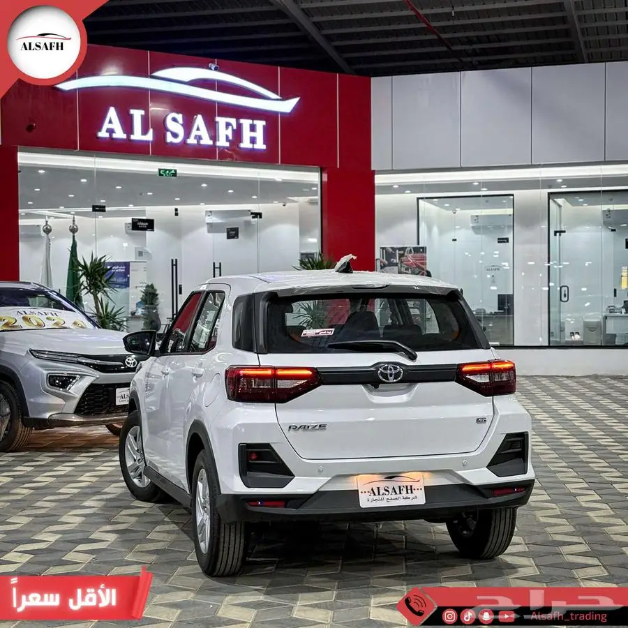 الاقل سعرا تويوتا رايز xle موديل 2024 كاش او تأجير 1
