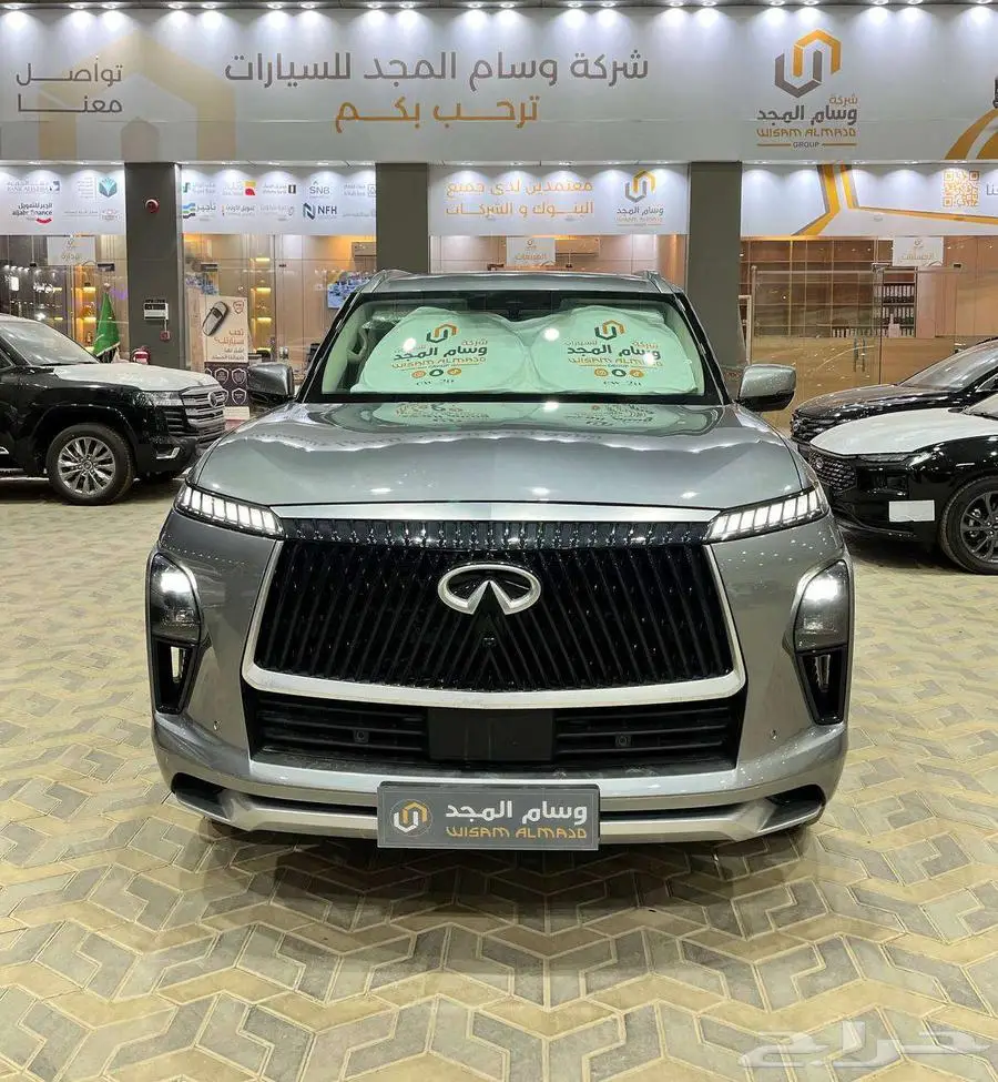 عرض خاص انفنتي SENSORY QX80 تيربو3.5 موديل 2025 بطاقه جمركيه 2