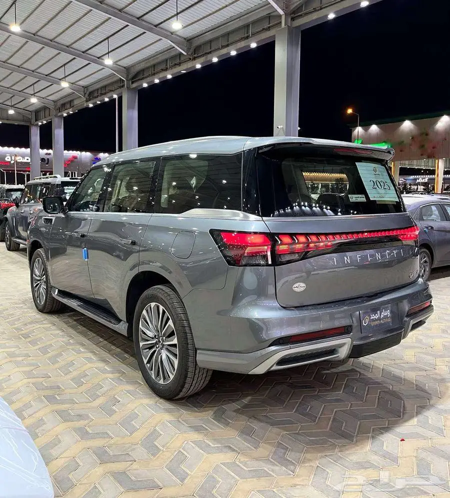 عرض خاص انفنتي SENSORY QX80 تيربو3.5 موديل 2025 بطاقه جمركيه 3