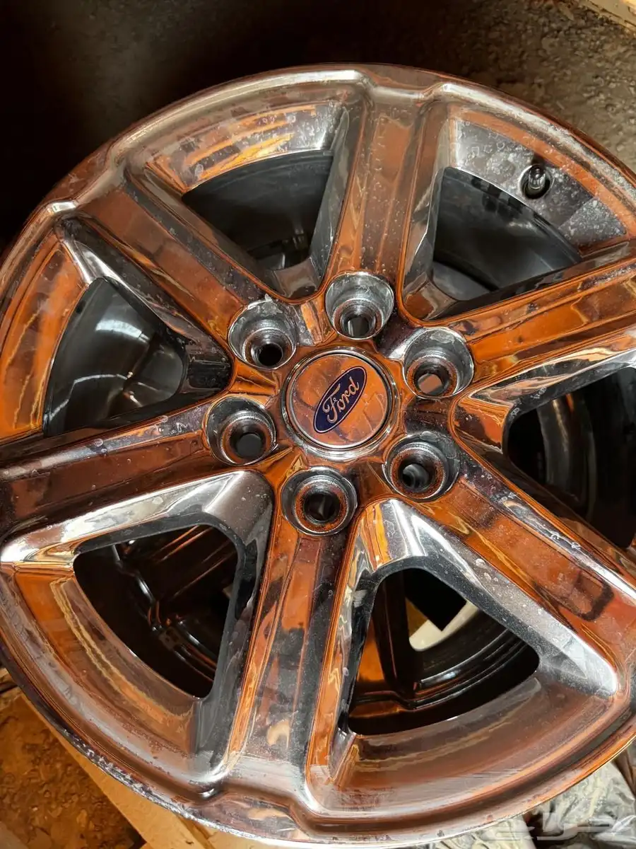طقم اربع جنوط وكاله مقاس 18 f-150 موديل 24 1