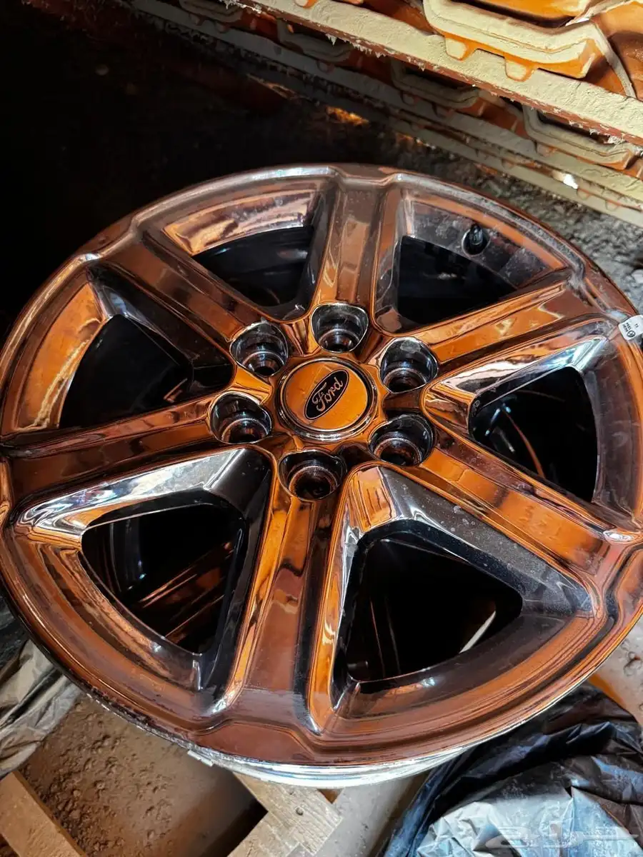 طقم اربع جنوط وكاله مقاس 18 f-150 موديل 24 0