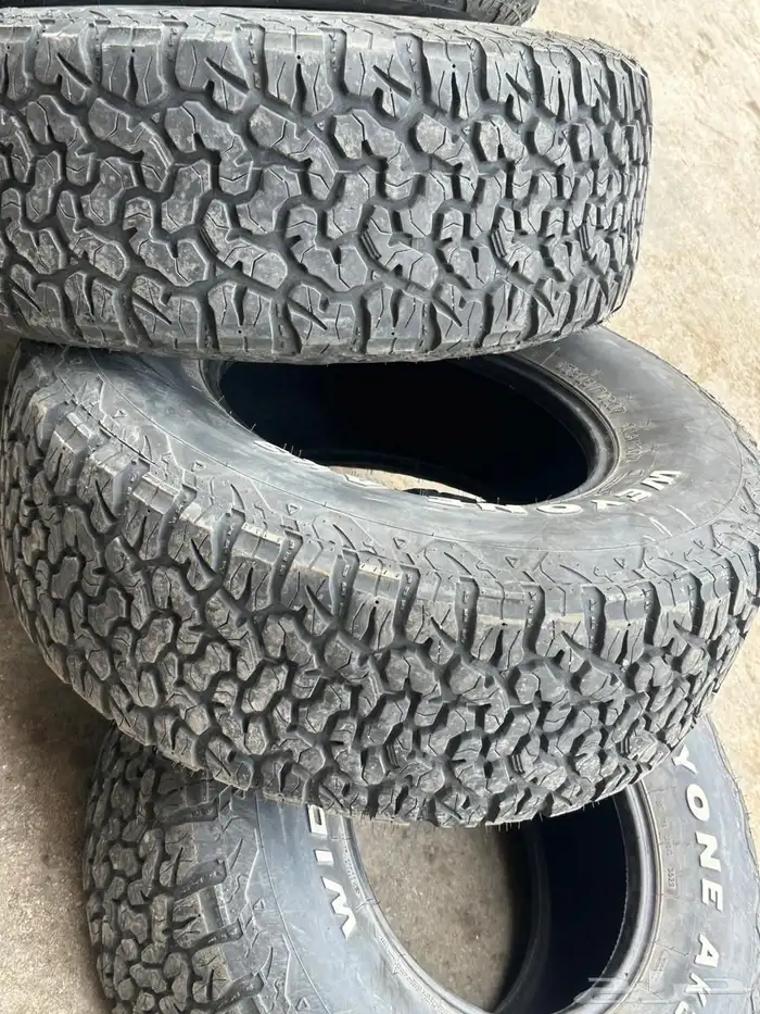 كفرات ودواي نص حجري مقاس 315 70 17 6