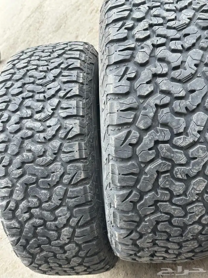 كفرات ودواي نص حجري مقاس 315 70 17 7
