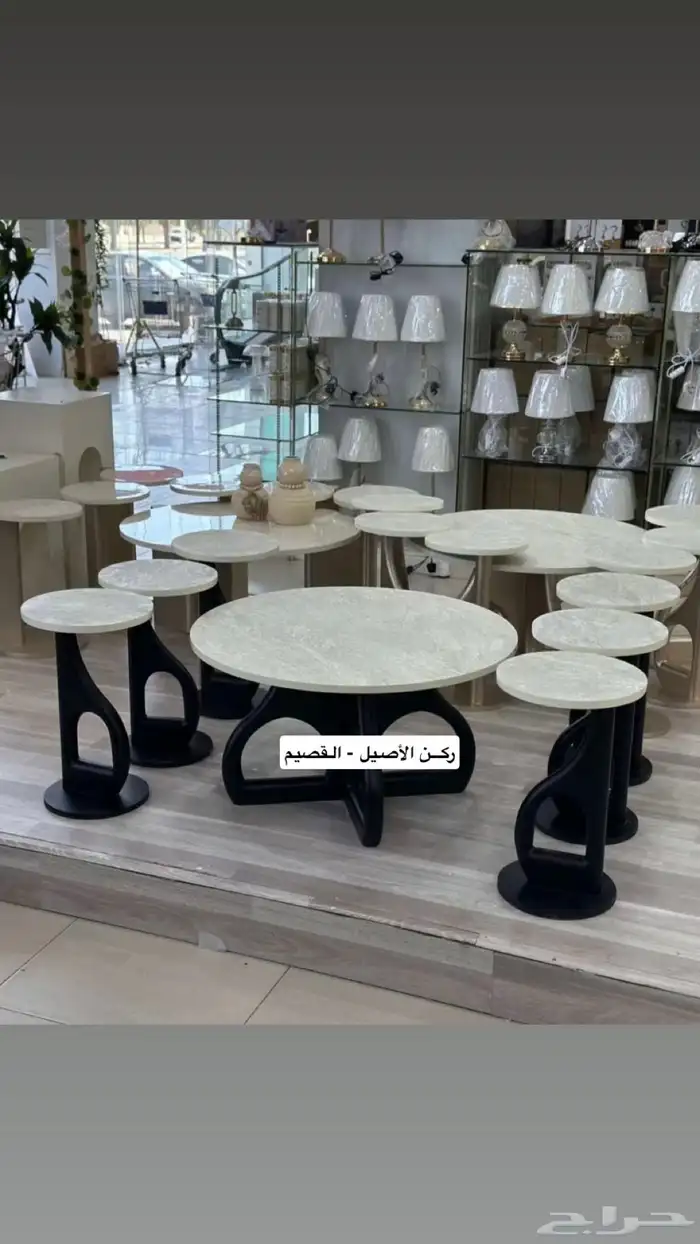نفصلك حسب طلبك طاولات ارضيه  طاولات كنب 6