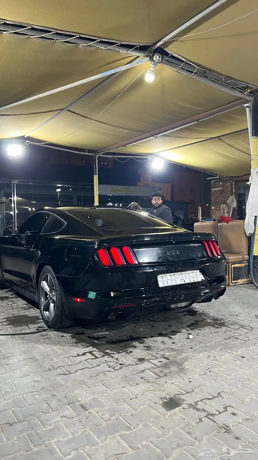 موستنق 2016 v6 اللون اسود 6
