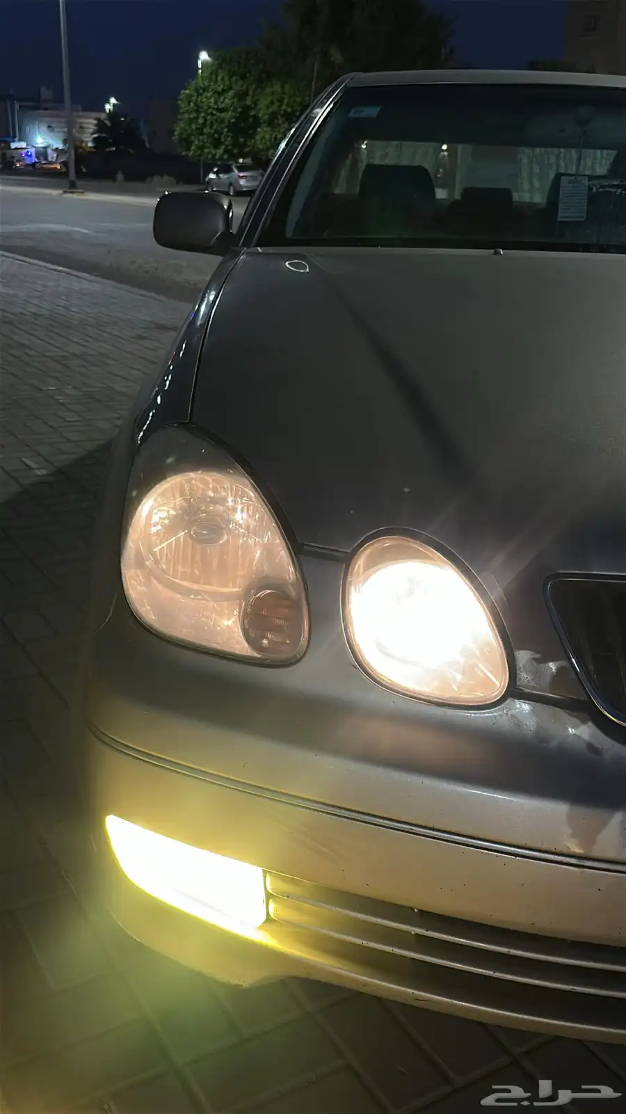 شمعات لكزس جي اس lexus GS front head light 8