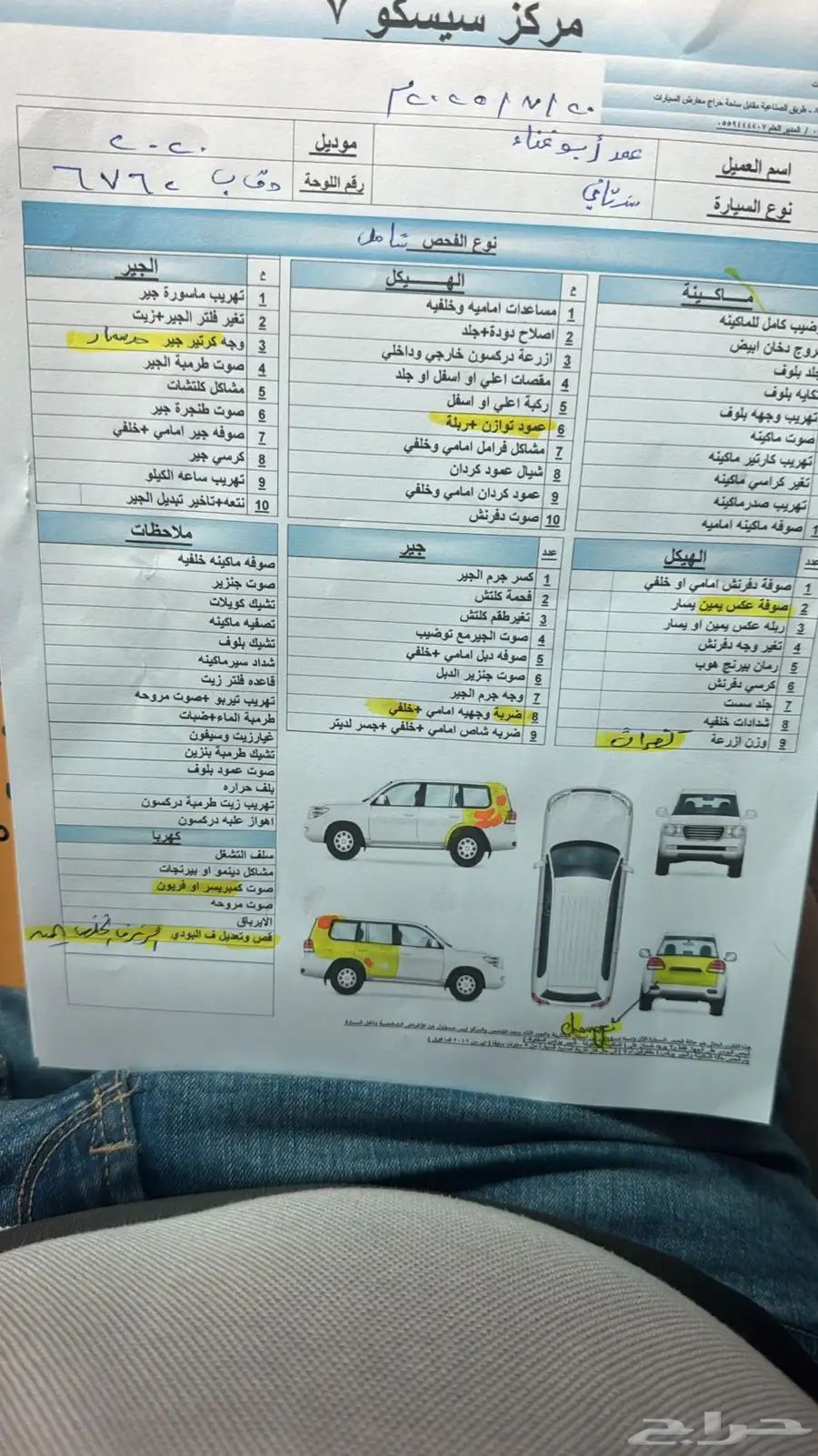 أهل الخبره كم بجيب سياره على فحص الموجود 0