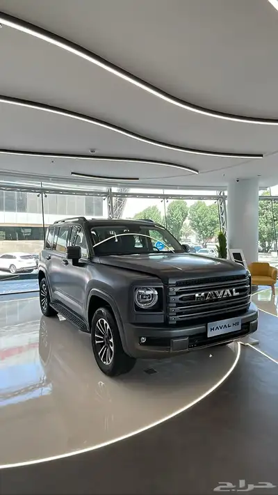 هافال H9 2026 نص فل رمادي مطفي 8