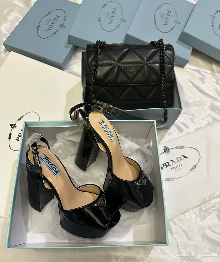 اطقم شانيل وطقم هرمز طقم ميو ميو ((( كعب مع شنطه 27