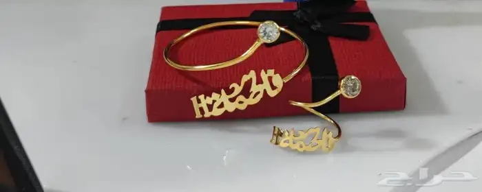 سلسال اسم مطلي ذهب او فضه فقط ب50ريال 3