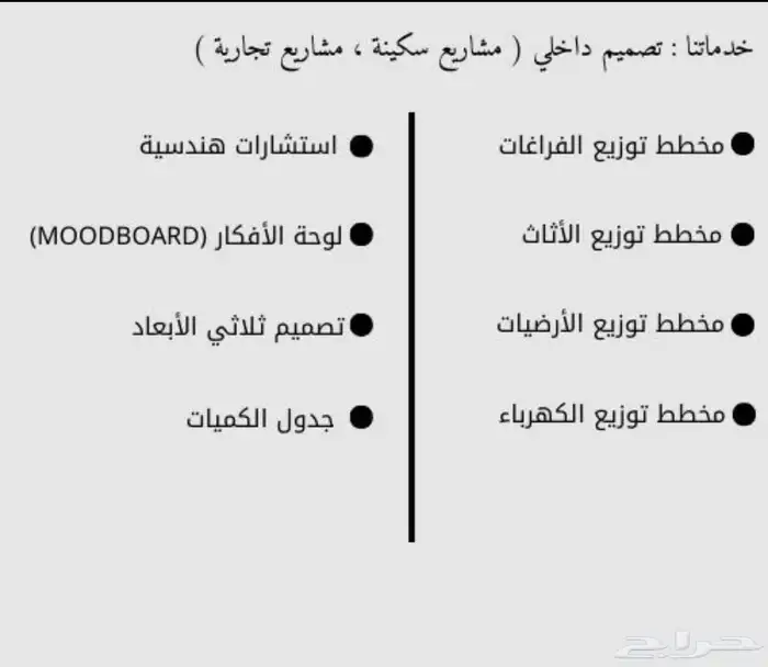 تصميم داخلي (استشارات هندسية ب100 فقط) 0