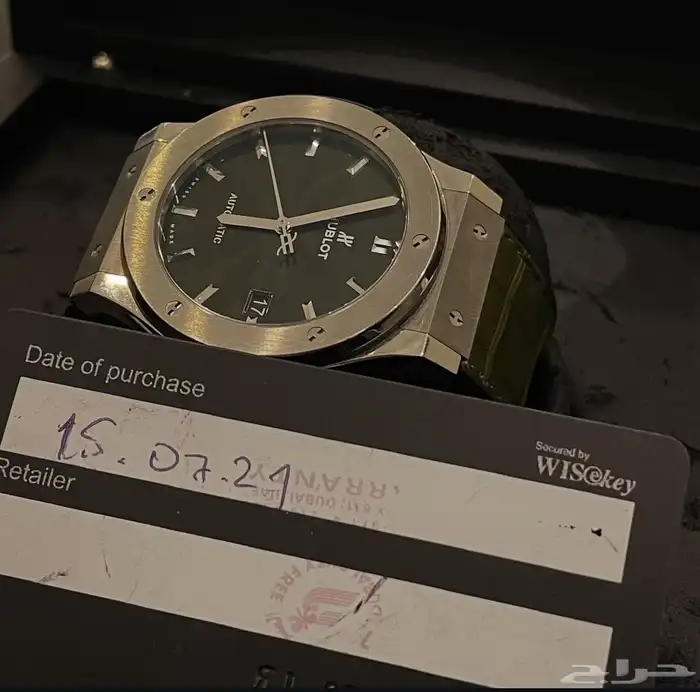 ساعة هوبلو أصلية 4