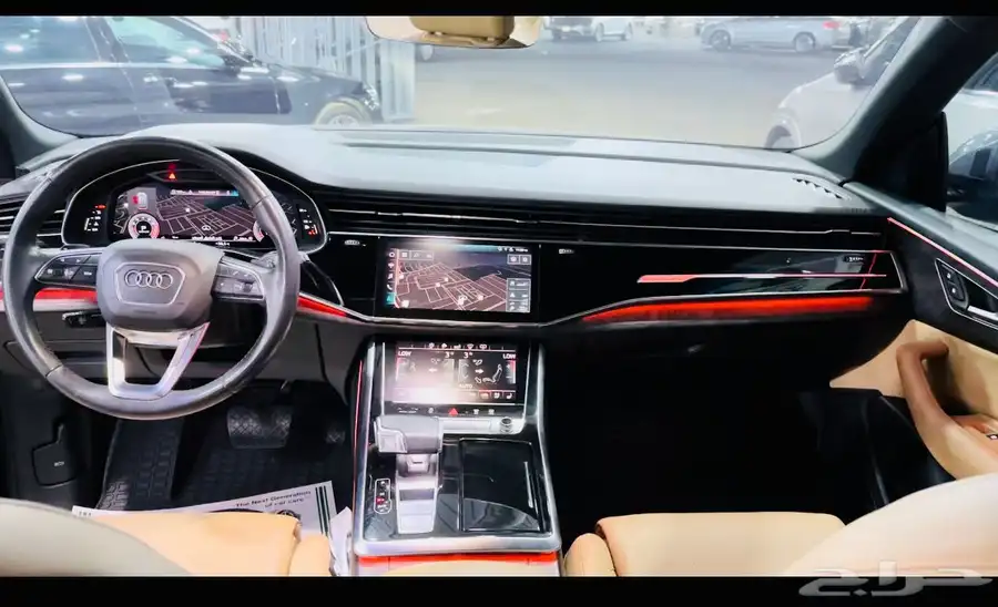 اودي ( بحالة الوكالة ) Audi Q8 S-Line 2020 index