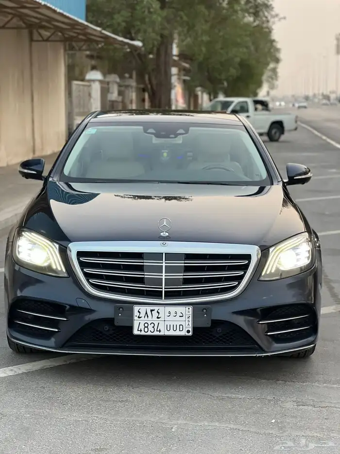 مرسيدسS450 الموديل2018 الممشى97 الف الجفالي 10
