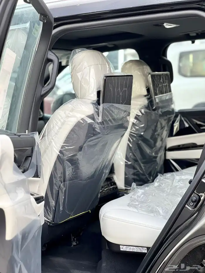لكزس 600 LX فل كامل 2025 بي بي داخل اوف وايت 8
