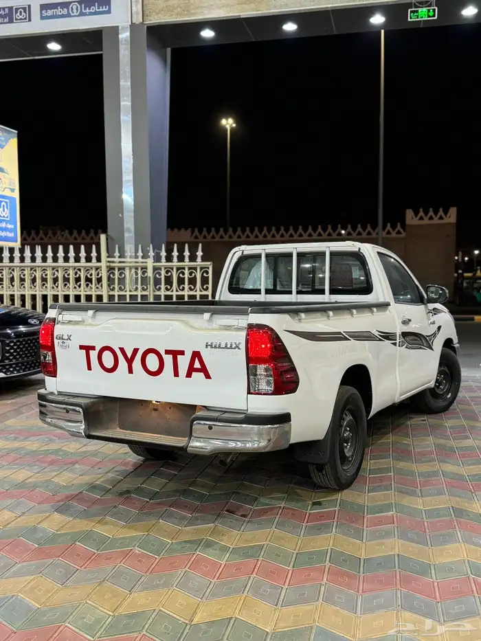 تويوتا هايلكس غمارة GLX بنزين سعودي 2025 3
