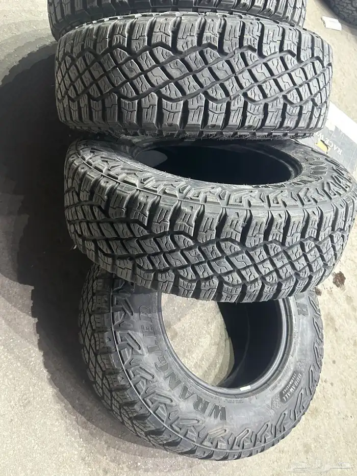 كفرات نص حجري جودير مقاس 275 70 18 17