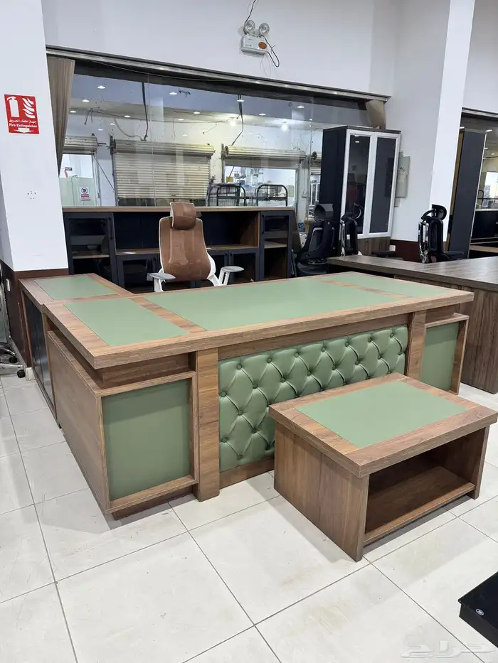 Manager modern office tables white offices L shape offices 28