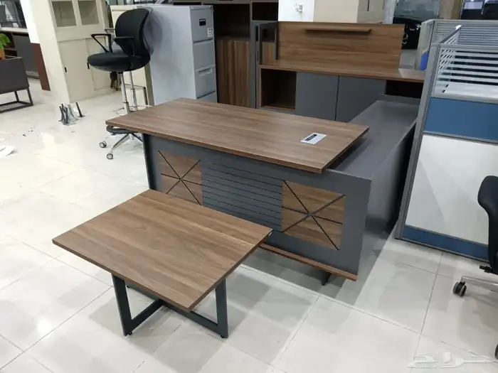 Manager modern office tables white offices L shape offices 5
