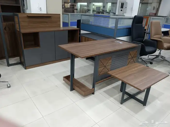 Manager modern office tables white offices L shape offices 9