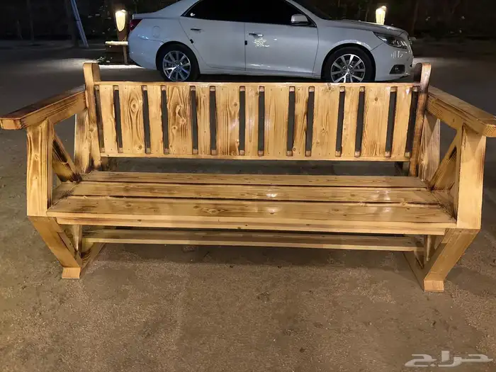 كراسي وطاولات خشبيه جوده عاليه 13