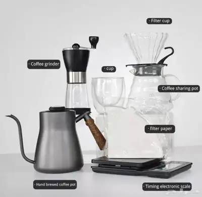 شنطة ادوات القهوه المقطرة v60 ا bag set v60 2