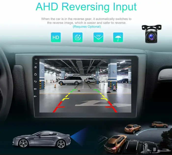 شاشة سيارة ايباد كبيرة 10 بوصة تركب على اغلب السيارات 11