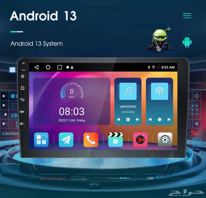 شاشة سيارة ايباد كبيرة 10 بوصة تركب على اغلب السيارات 0