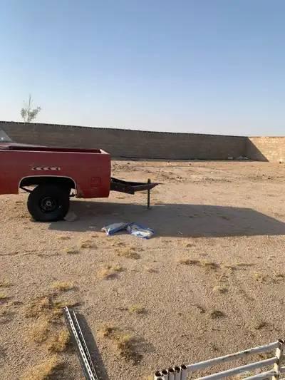 للبيع مقطورة جمس حجم 10 0