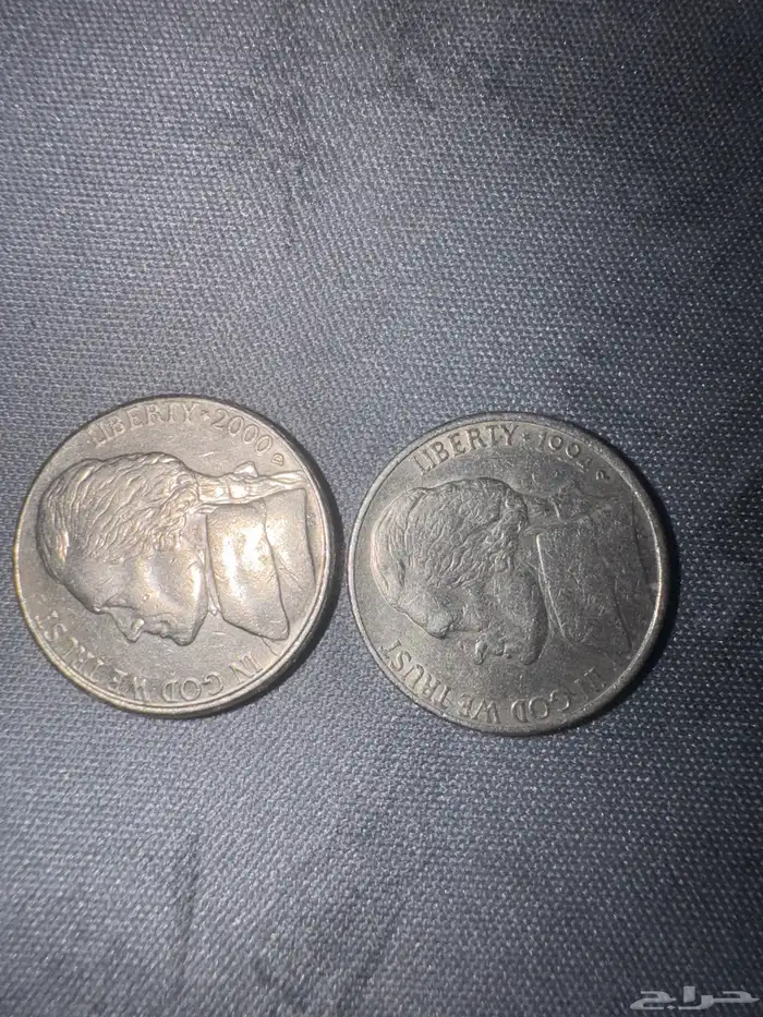 عملات أمريكية نادره ربع دولار فايف سنت قرش Quarter dollar 5