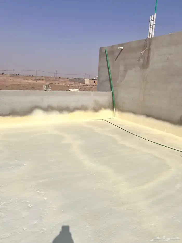 شركة عزل أسطح مائية و حراري بالقصيم فوم بولي يوريثان 6