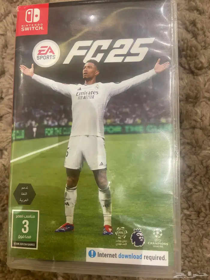 للبيع شريط فيفا Fc25 جديد لم يستعمل جديد 0