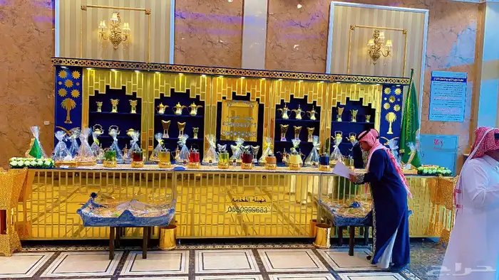 ركن ضيافة كونتر استقبال ملكي استاند ملكي 7