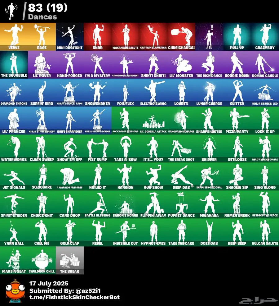 حساب فورت سكن ابل 3