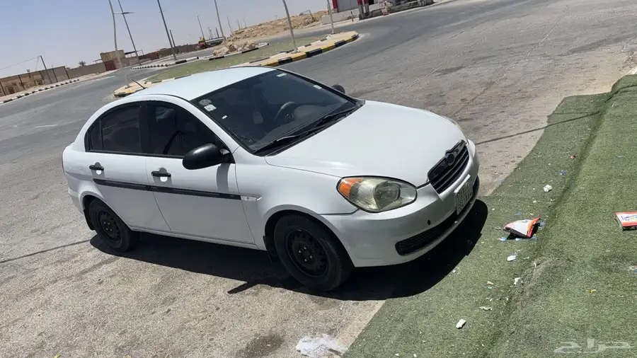 اكسنت 2009 نضيفه جدا قير تماتيك ماشيه 348 الف 1
