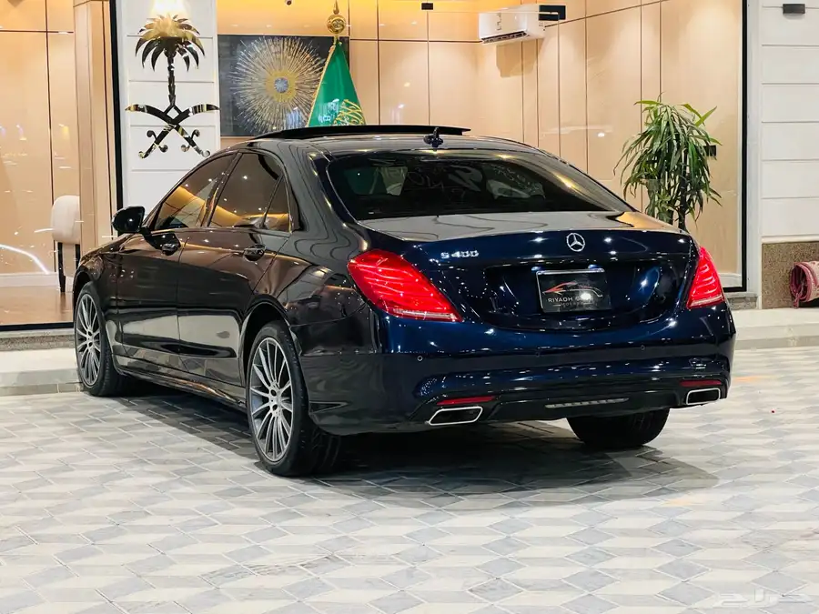 مرسيدس يخت 2014 S400 فل كامل 4 زرار 4