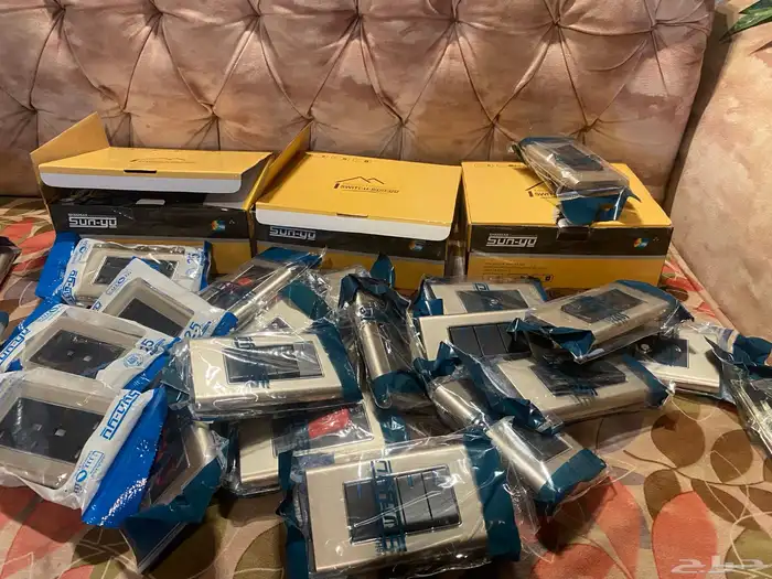 افياش وازرار كهرباء مع مفاتيح مكيفات 0