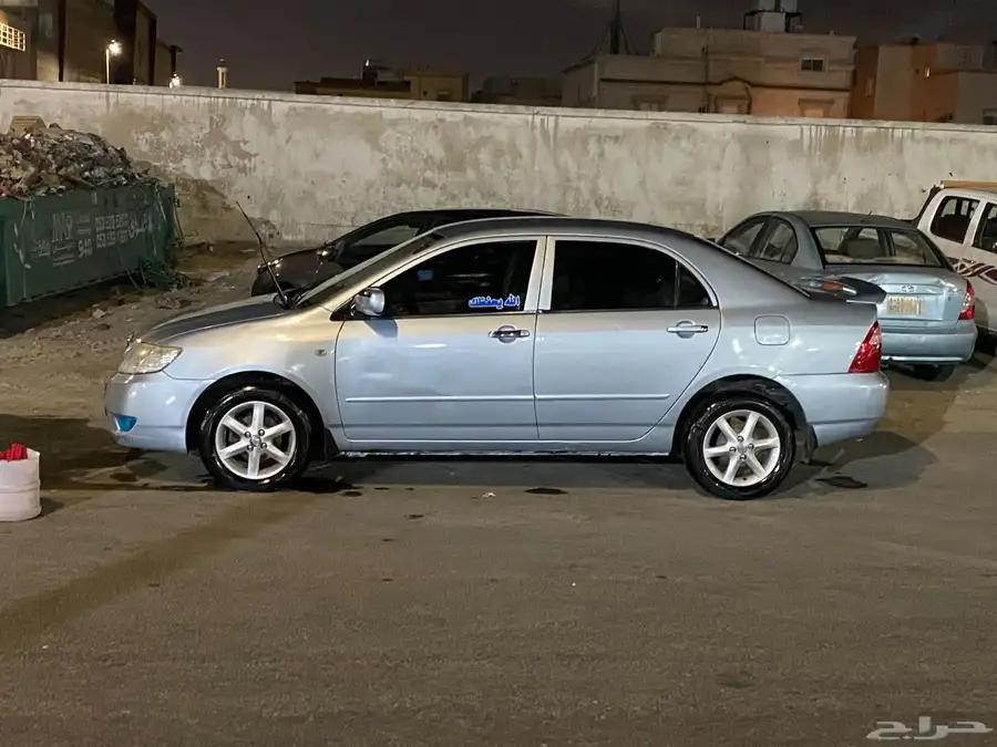 تايوتا كورلا 2006 اتومتك مكينه صغيرة 1300سي سي زجاج كهربه 0