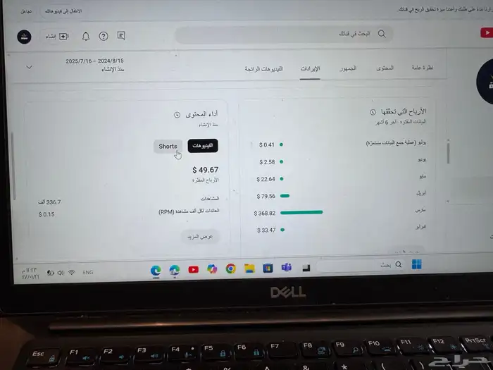 قناة يوتيوب موثقه وربحيه 6