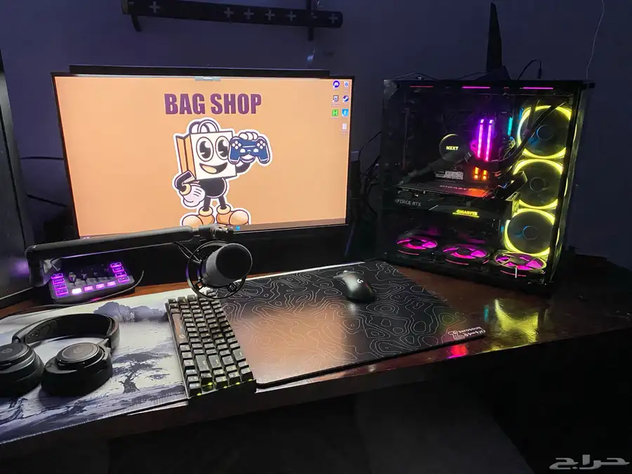 بي سي بيسي pc قيمنق معاه شاشه جديدة 190 هرتز 0